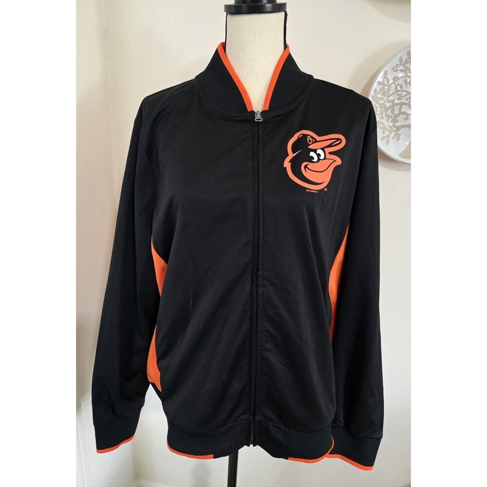 Vintage Logo BALTIMORE ORIOLES G-III Sports by Carl Banks MLB Jacket Sz XXL VguC